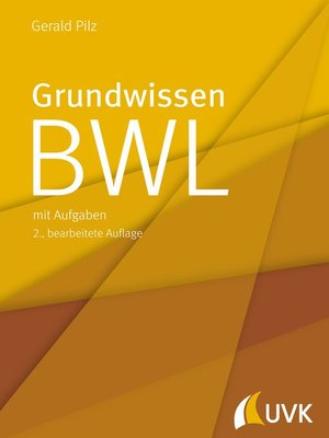 cover image of Grundwissen BWL